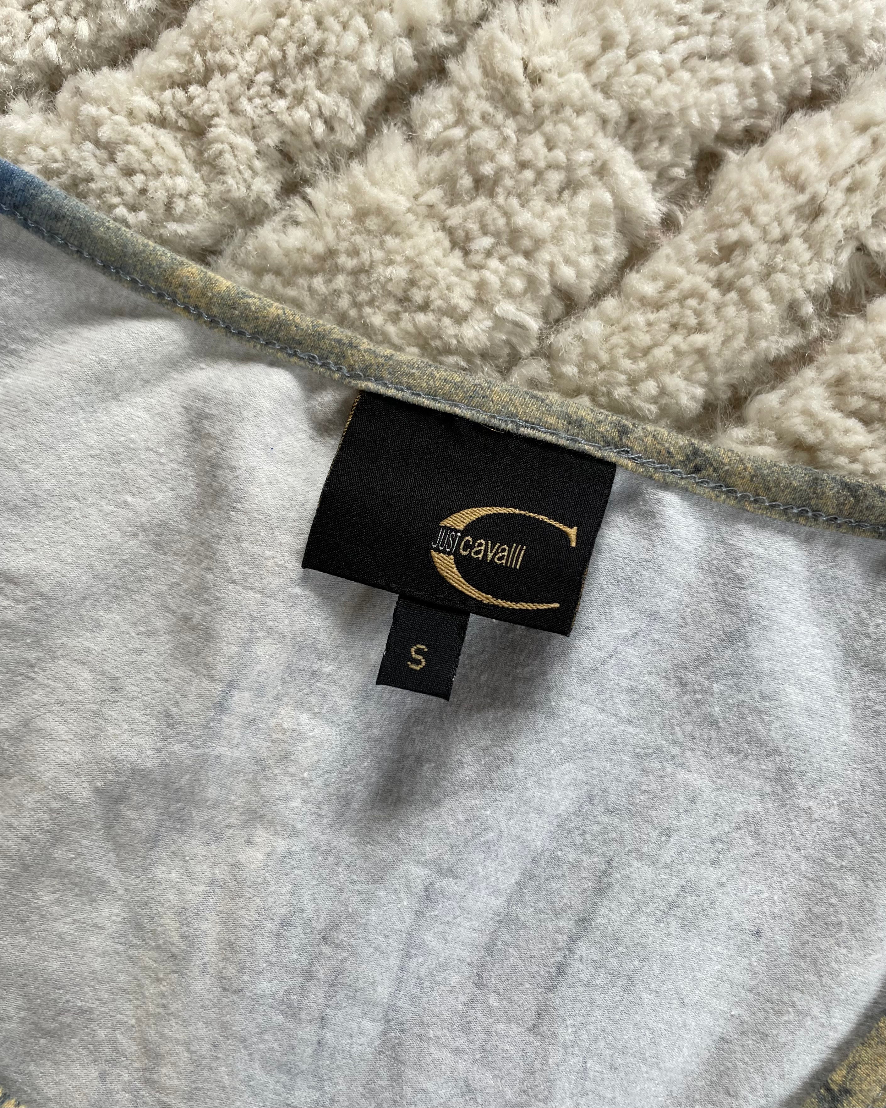 ロベルト カヴァリ クロコダイル ハルシネーション トップ (XS)