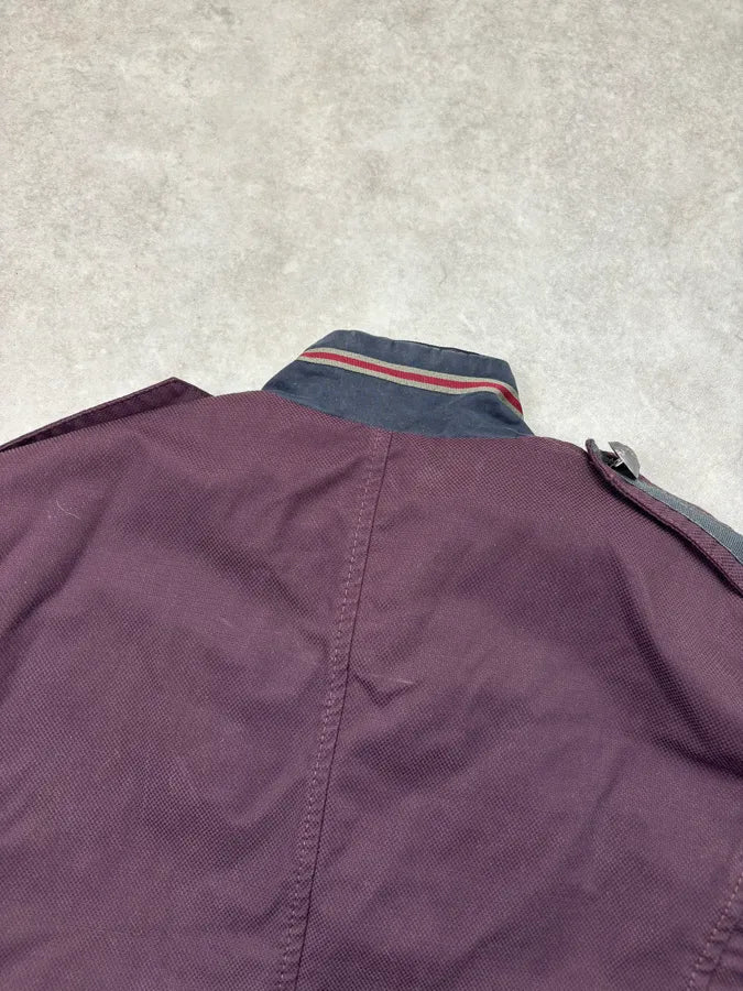 Imperial Burgundy Buttoned Napoleon Officer Blazer Jacket DHVByav 5