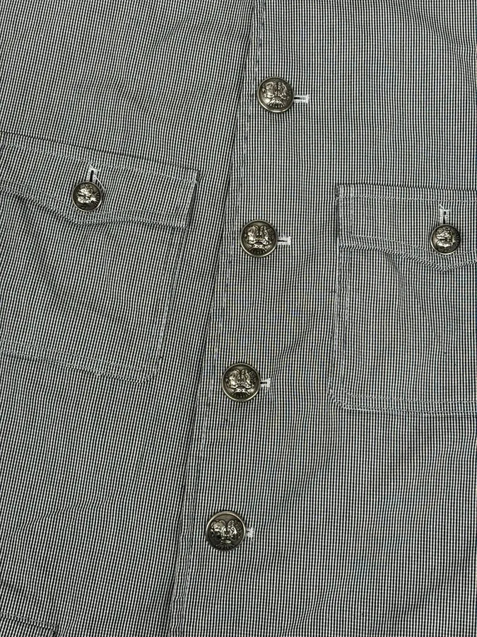 Imperial Grey Napoleon Officer Blazer Jacket iKEVciq 8
