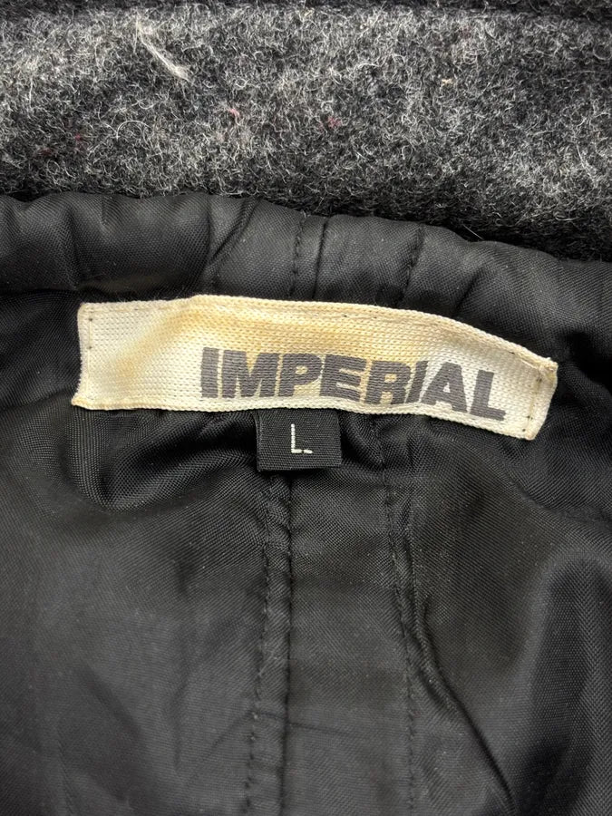 Imperial Grey Wool Napoleon Officer Blazer Jacket SizqyYz 10
