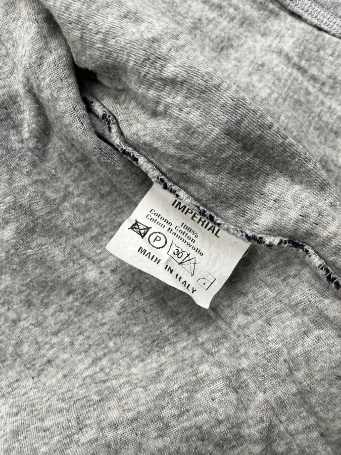 Imperial Striped Layer Grey & Black Zip-Up Hoodie LikNJsy 10