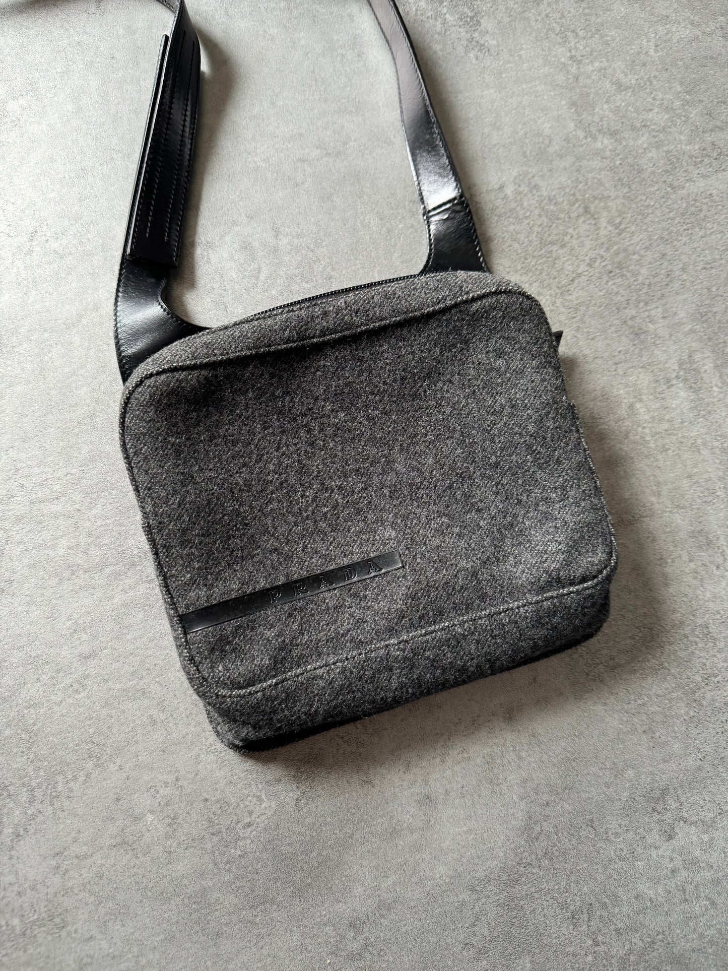 FW1999 Prada Crossbody Archive Grey Bag (OS) - 9