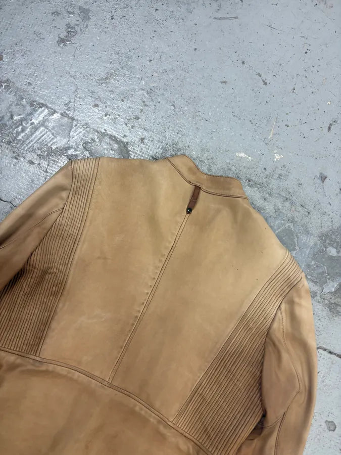 Isaac Sellam Beige Avant-Garde Lamb Leather Jacket llCmxdm 5