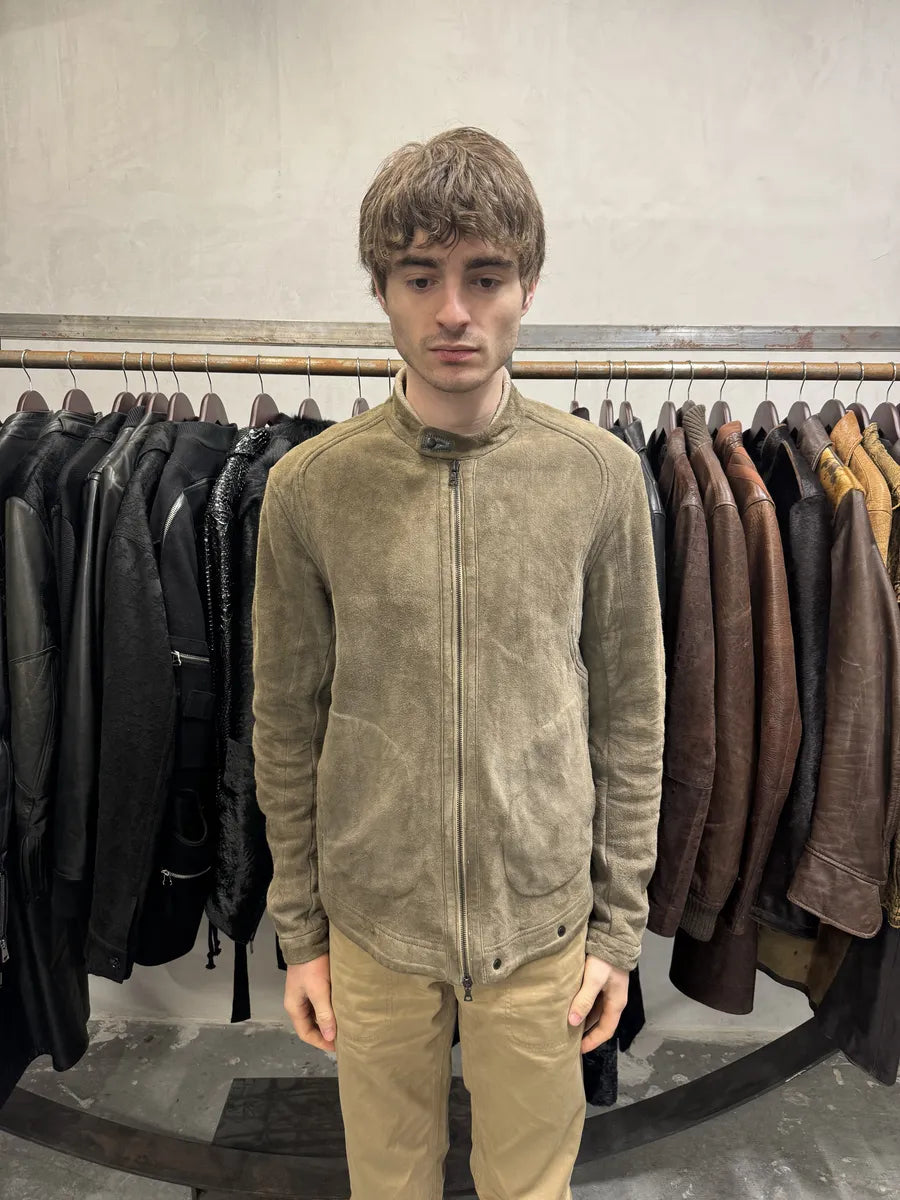 Isaac Sellam Beige Suede Leather Jacket (S/M) HpOadry 2