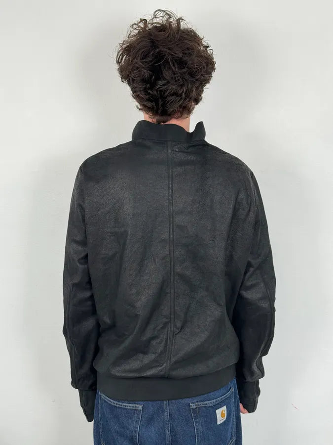 Isaac Sellam Black Avant-Garde Lambskin & Tyvek Bomber Jacket VLHYPTk 2