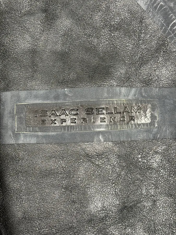 Isaac Sellam Black Pure Leather Jacket FmlqxfO 10