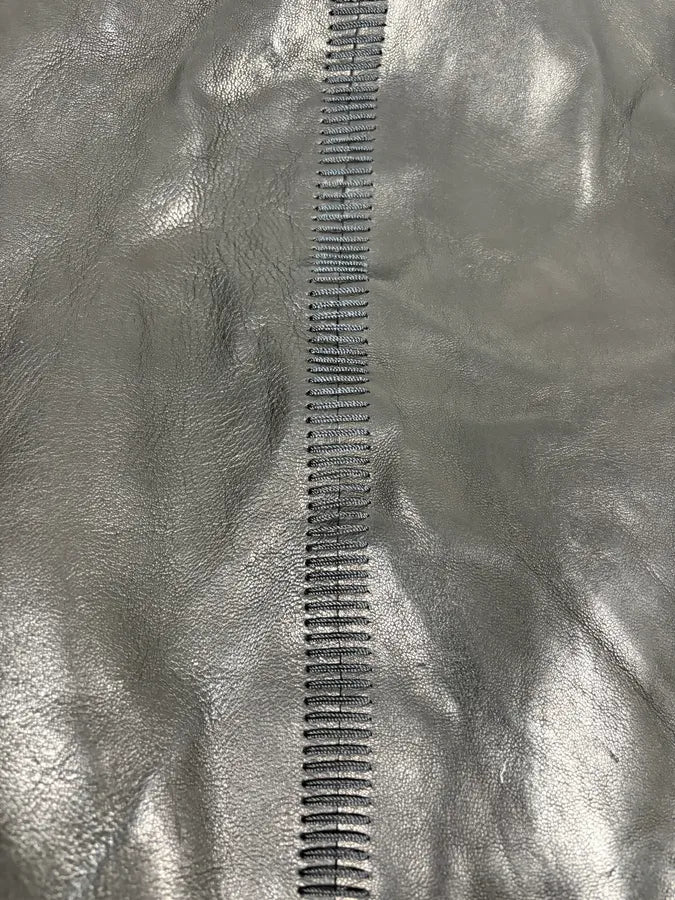 Isaac Sellam Black Pure Leather Jacket FmlqxfO 9