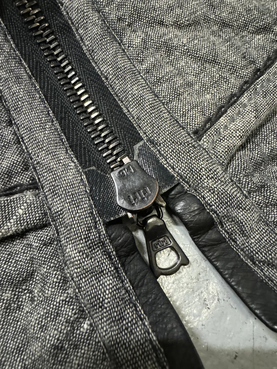 Isaac Sellam Darkskin Black Leather Samurai Jacket rWqPGCR 9