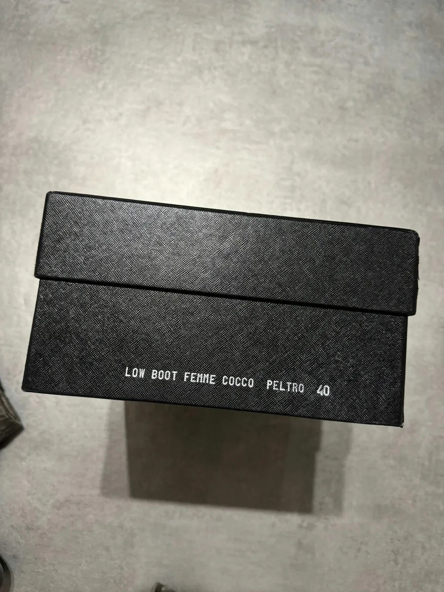 Isaac Sellam Grey Crocodile Cocco Peltro Artisanal Boots (40eu/us7) 11