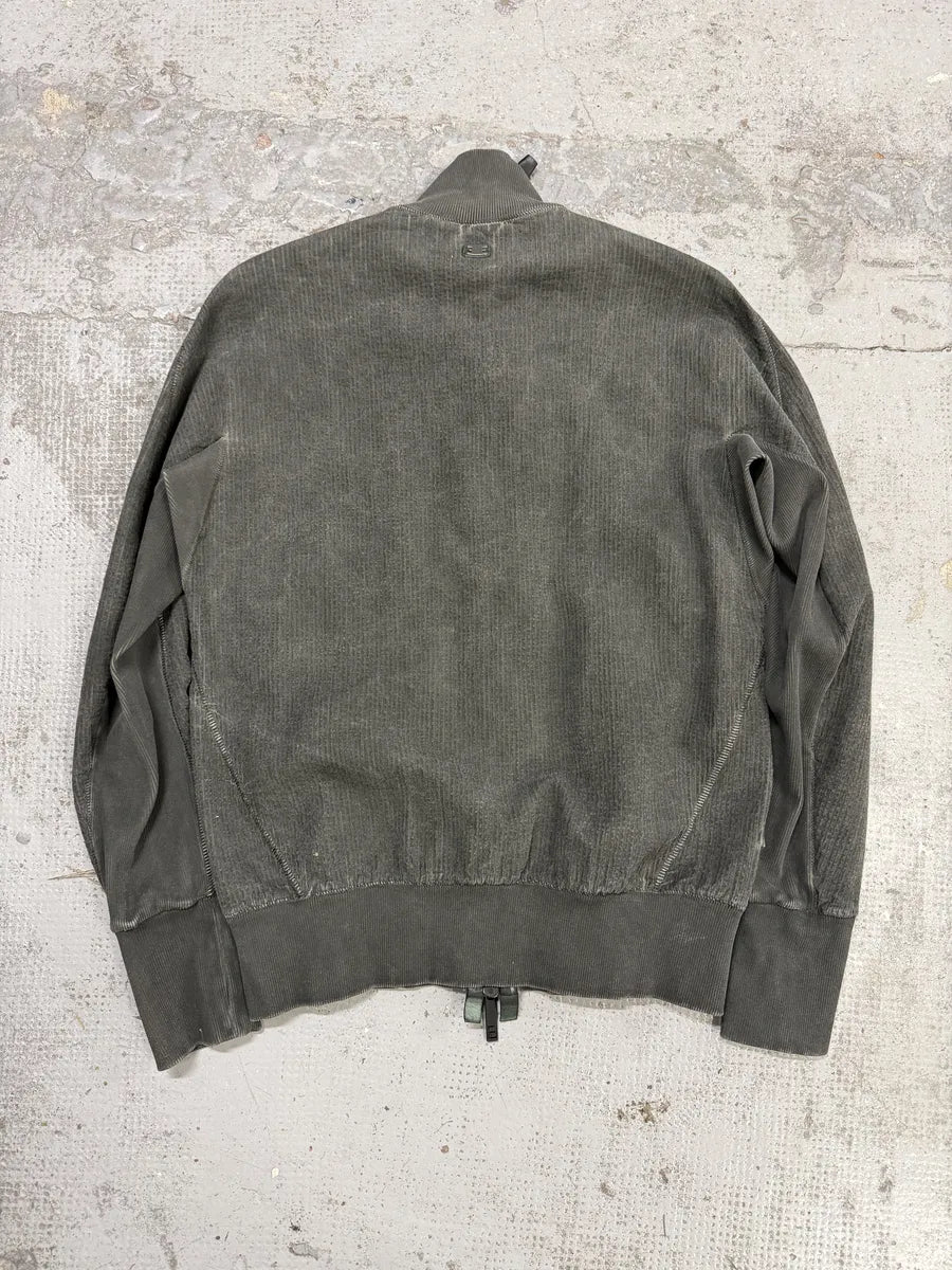 Isaac Sellam Highbomb Green Striped Army Bomber Jacket ifdhUhF 1