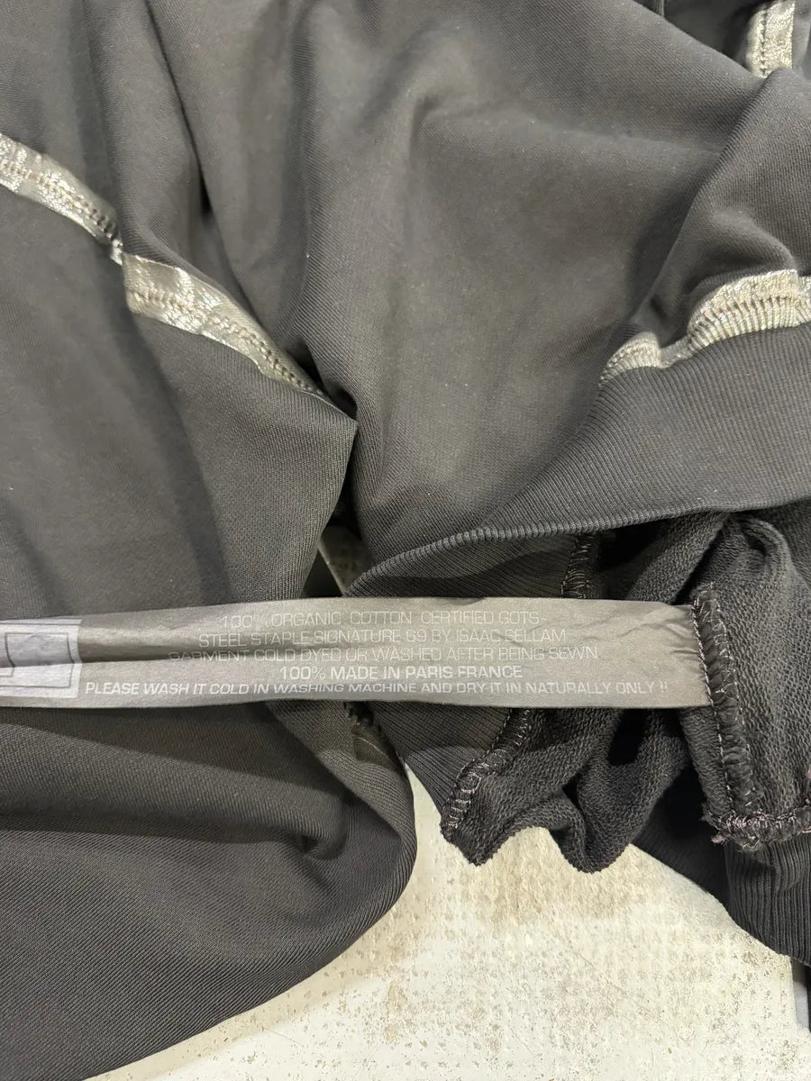 Isaac Sellam Kangoohood Bande-Molleton Black Sweater CpecOGw 7