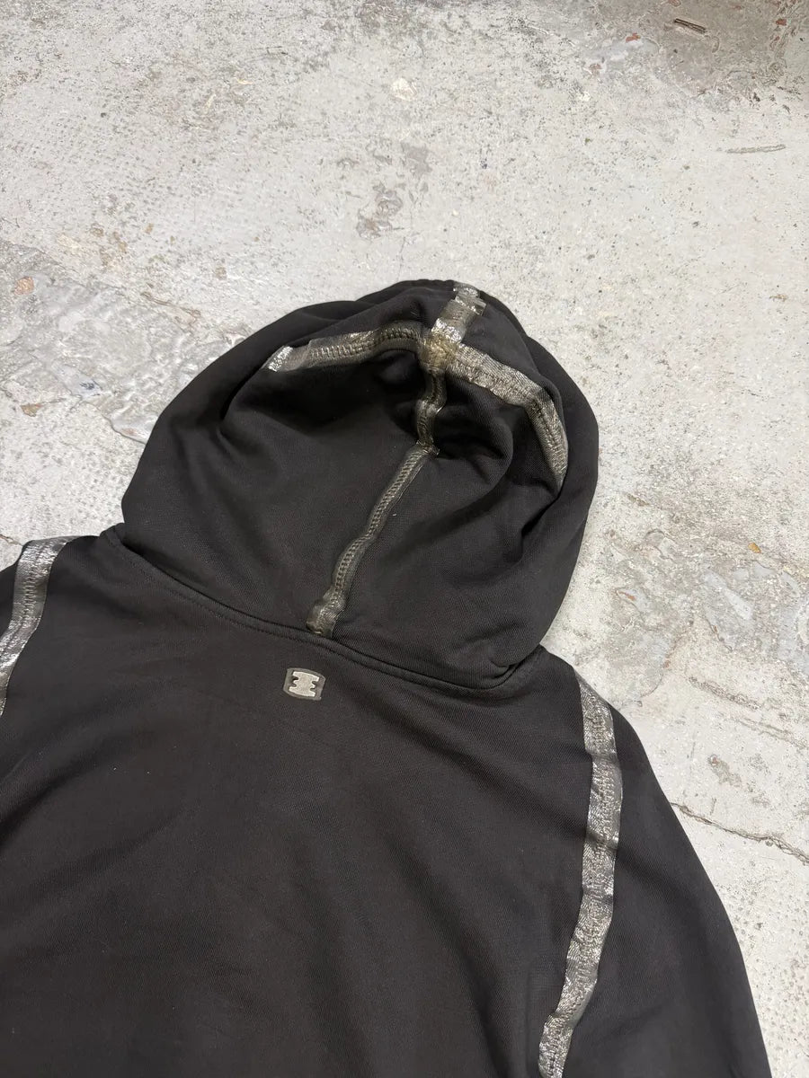 Isaac Sellam Kangoohood Bande-Molleton Black Sweater CpecOGw 8