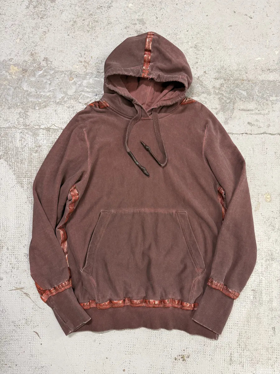 Isaac Sellam Kangoohood Bande-Molleton Red Crade Sweater UFTWSTO 0