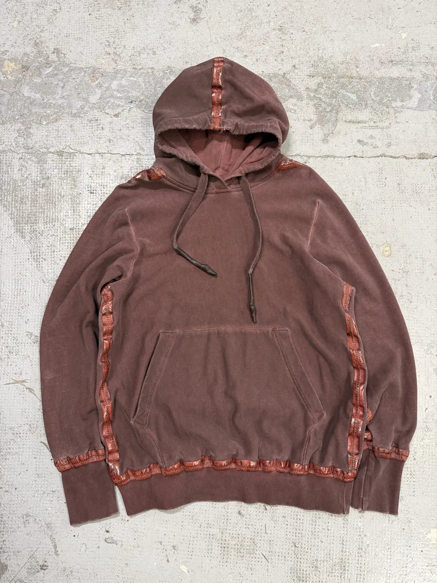 Isaac Sellam Kangoohood Bande-Molleton Red Crade Sweater UFTWSTO 4