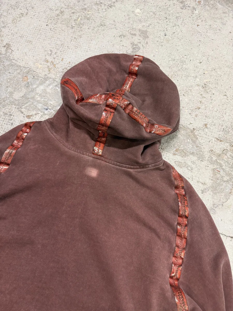 Isaac Sellam Kangoohood Bande-Molleton Red Crade Sweater UFTWSTO 5