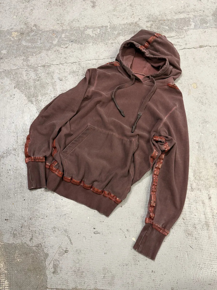 Isaac Sellam Kangoohood Bande-Molleton Red Crade Sweater UFTWSTO 6