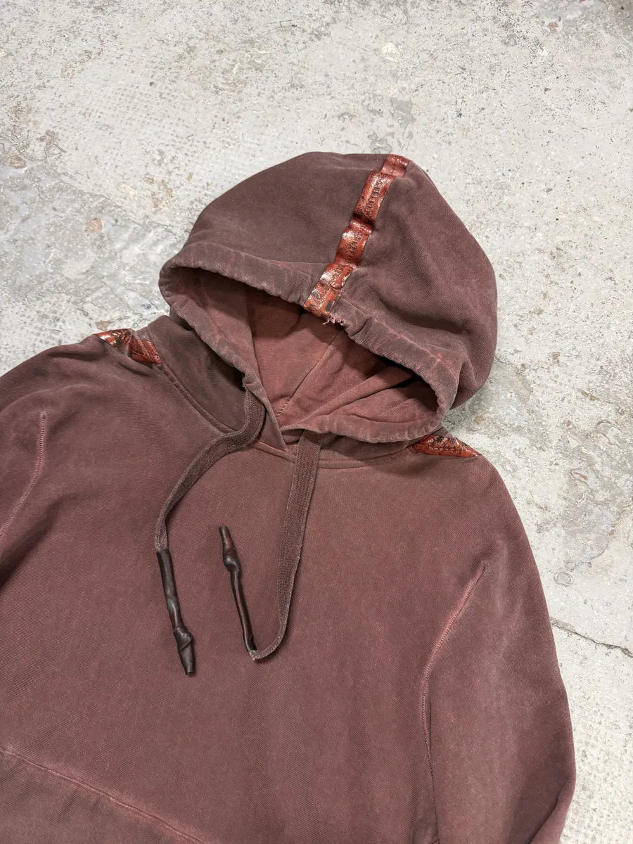 Isaac Sellam Kangoohood Bande-Molleton Red Crade Sweater UFTWSTO 8