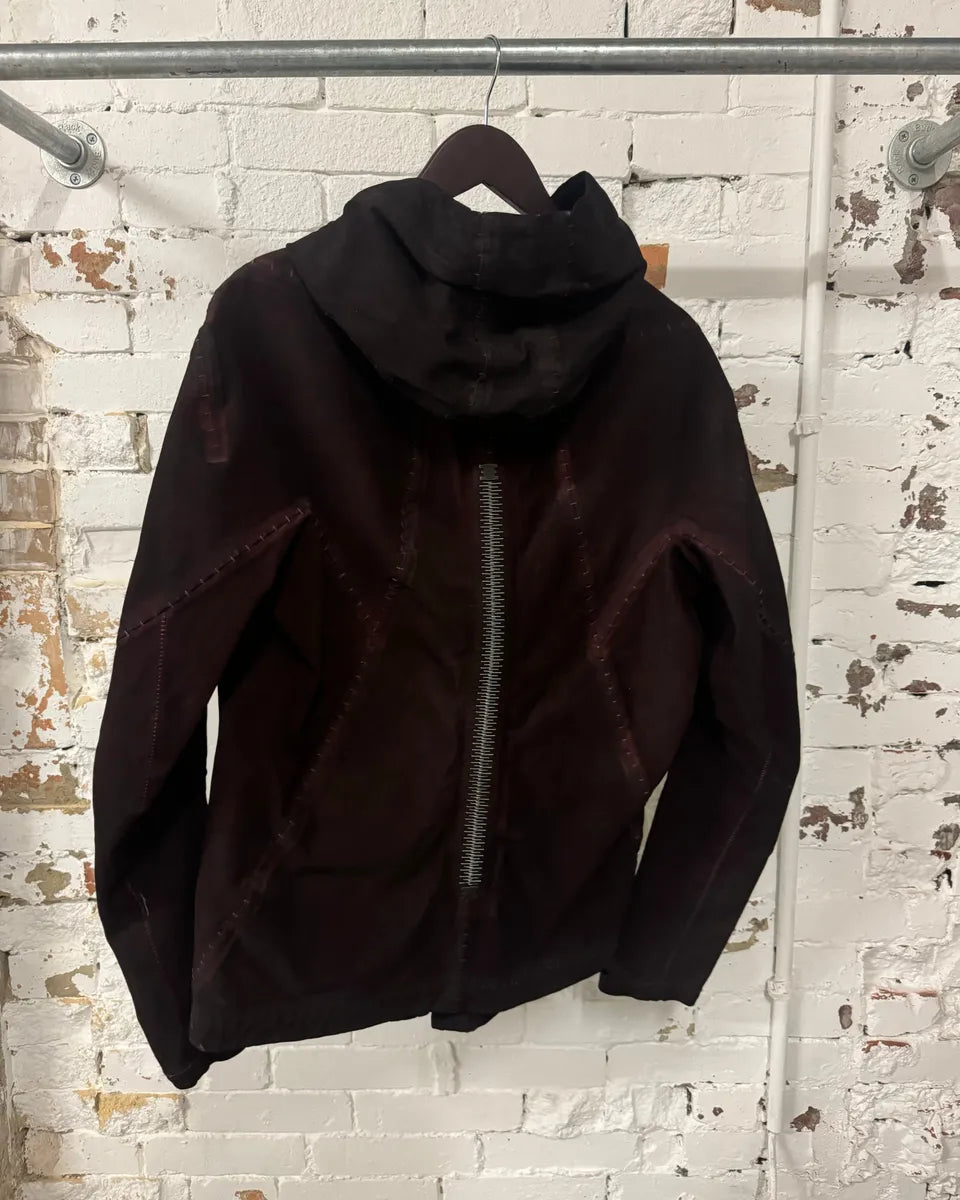 Isaac Sellam Lascar Stretch Dirtyred Astro Signature Leather Jacket xVRHuDc 2