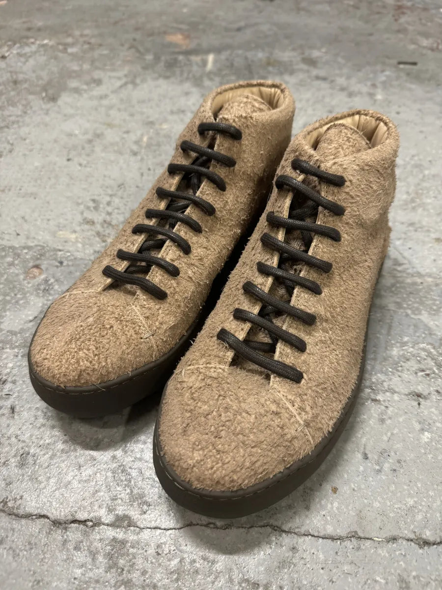 Isaac Sellam The Last Conspiracy Beige High Top Shoes myGpvAm 1