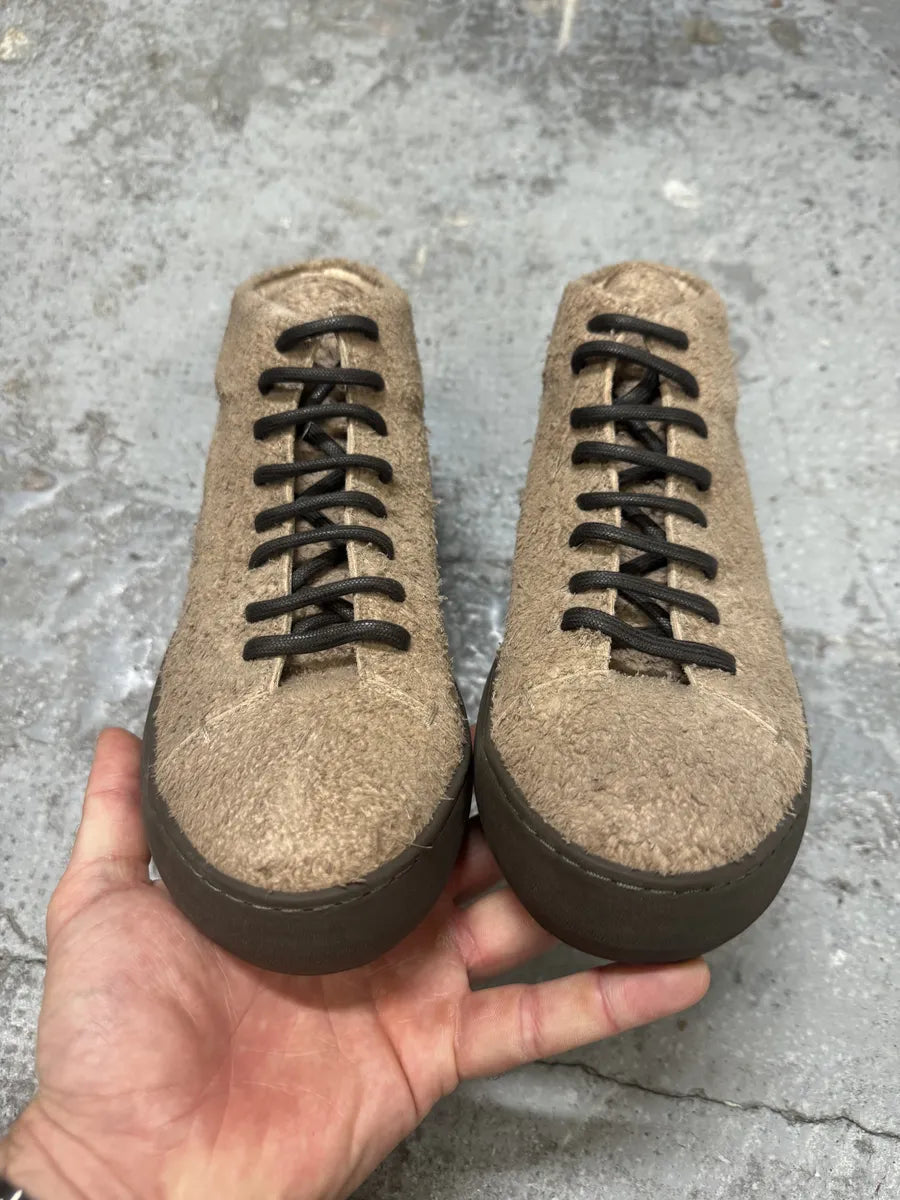 Isaac Sellam The Last Conspiracy Beige High Top Shoes myGpvAm 2