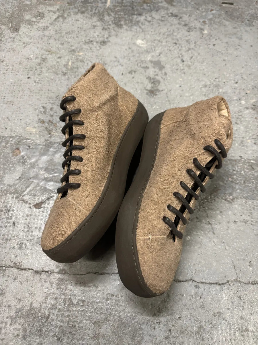 Isaac Sellam The Last Conspiracy Beige High Top Shoes myGpvAm 3