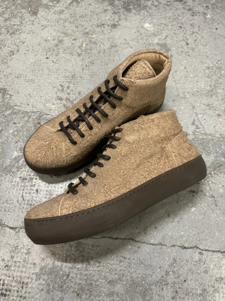 Isaac Sellam The Last Conspiracy Beige High Top Shoes myGpvAm 4