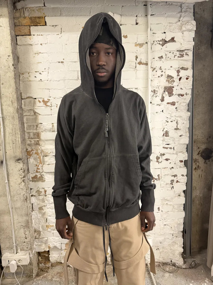 Isaac Sellam Versatil-Crasse Pouille Purple Rain Zip Sweater TQyxhuL 3