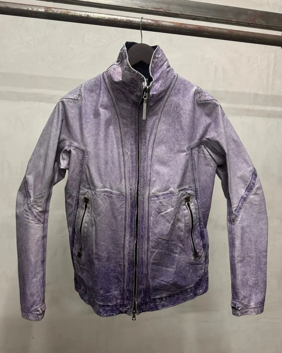 Isaac Sellam Versatil Reversible Purple Rain Avant Garde Leather Jacket PpZgiyc 0