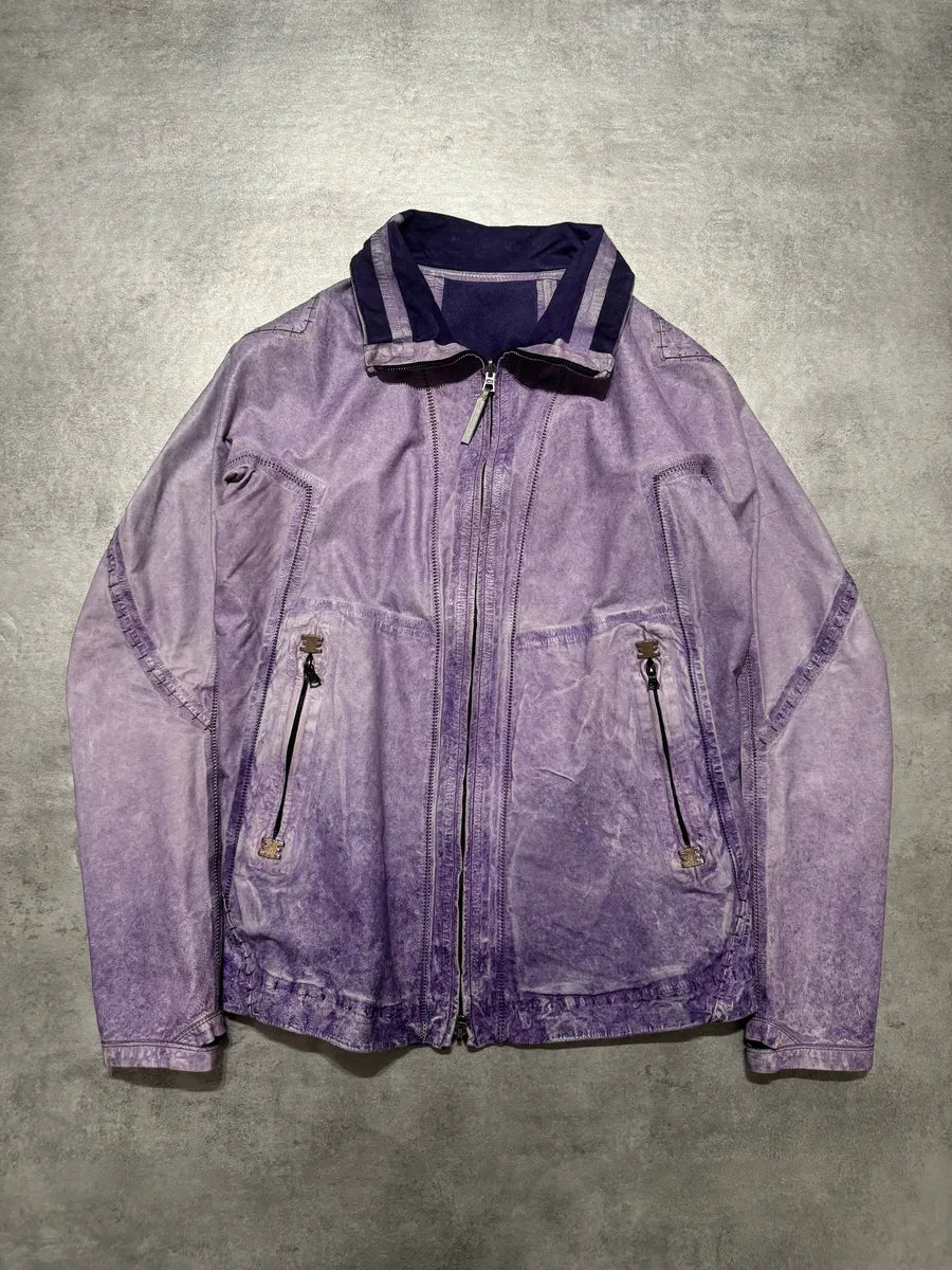 Isaac Sellam Versatil Reversible Purple Rain Avant Garde Leather Jacket PpZgiyc 14