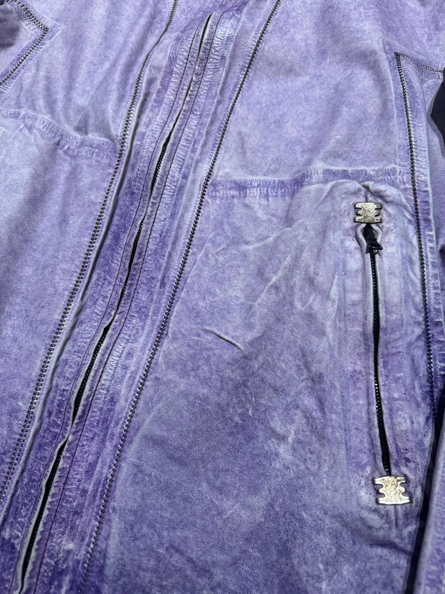 Isaac Sellam Versatil Reversible Purple Rain Avant Garde Leather Jacket PpZgiyc 16