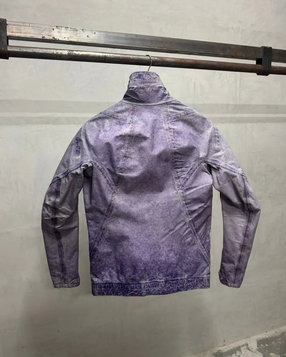Isaac Sellam Versatil Reversible Purple Rain Avant Garde Leather Jacket PpZgiyc 2