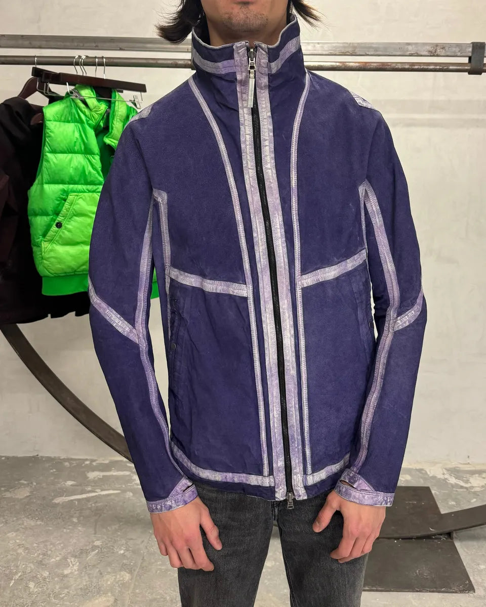 Isaac Sellam Versatil Reversible Purple Rain Avant Garde Leather Jacket PpZgiyc 3