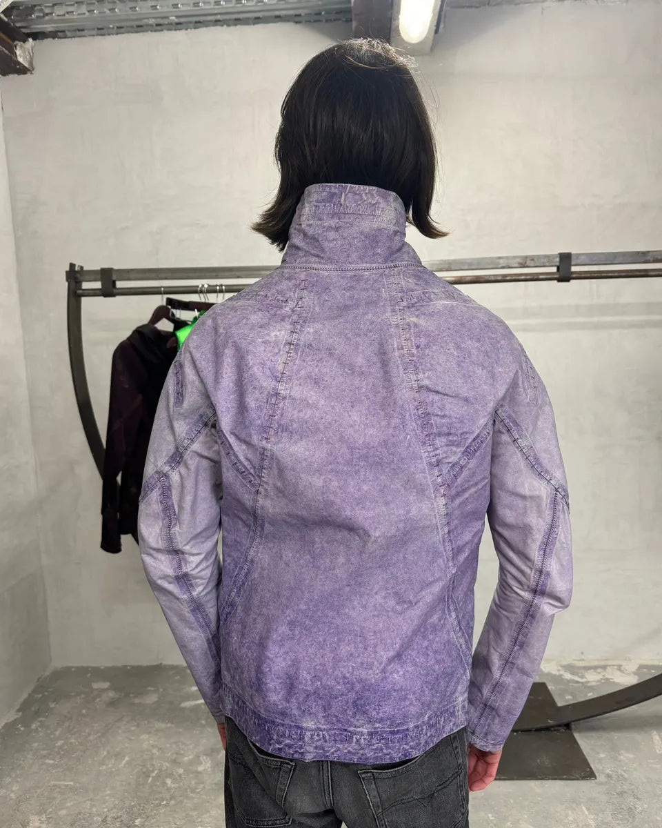 Isaac Sellam Versatil Reversible Purple Rain Avant Garde Leather Jacket PpZgiyc 4