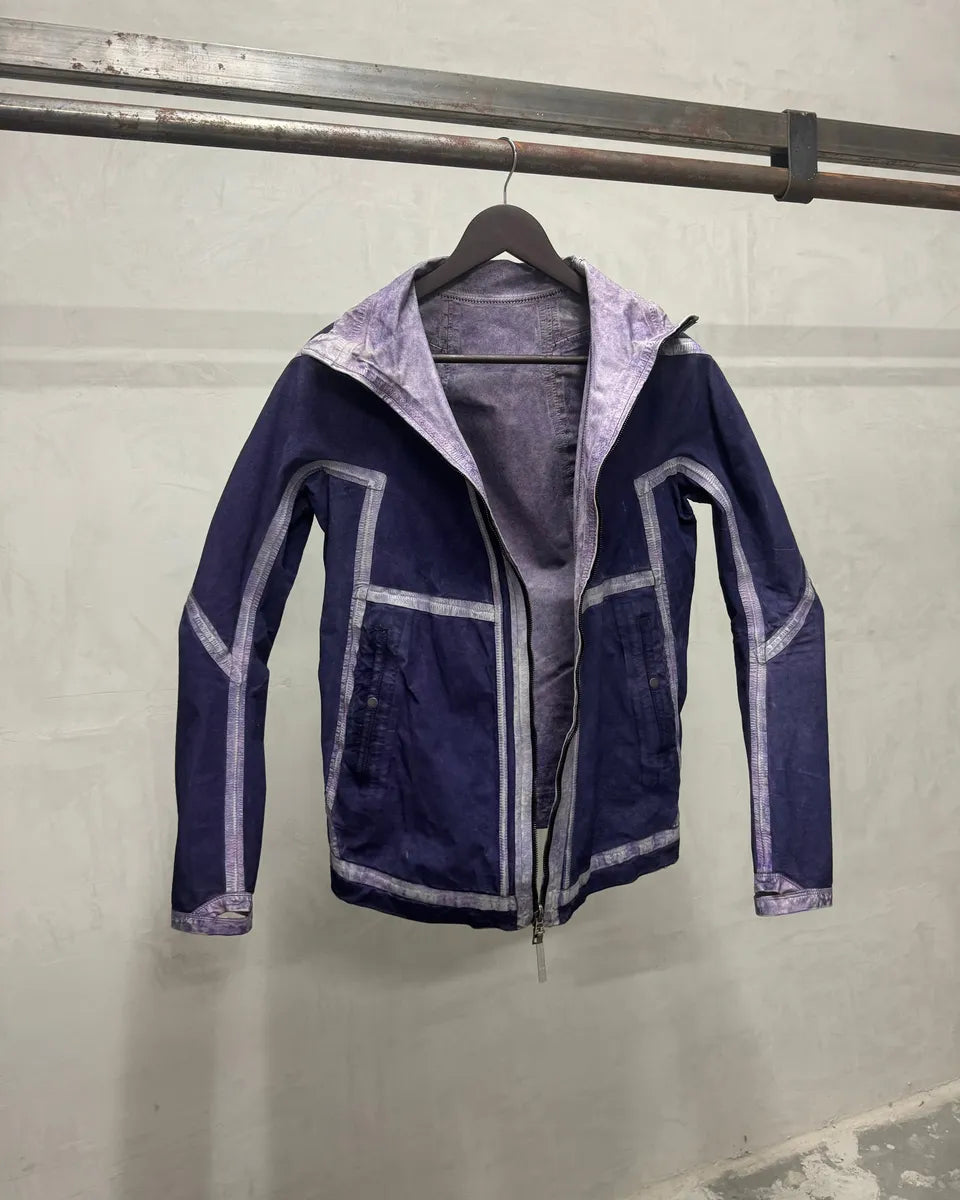Isaac Sellam Versatil Reversible Purple Rain Avant Garde Leather Jacket PpZgiyc 6
