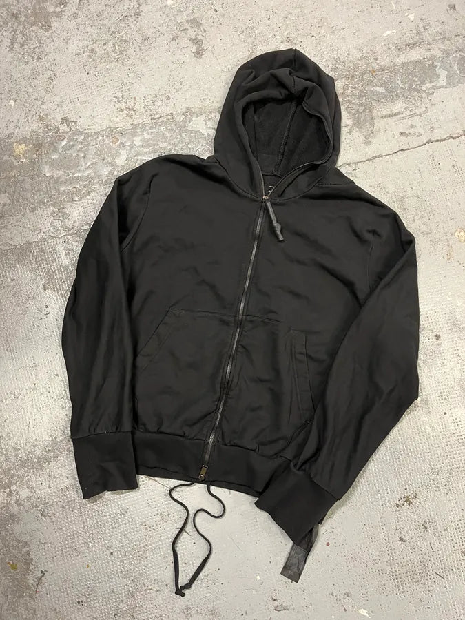 Isaac Sellam Zippyhood Molleton Plomb Zip Sweater AdrACSL 4