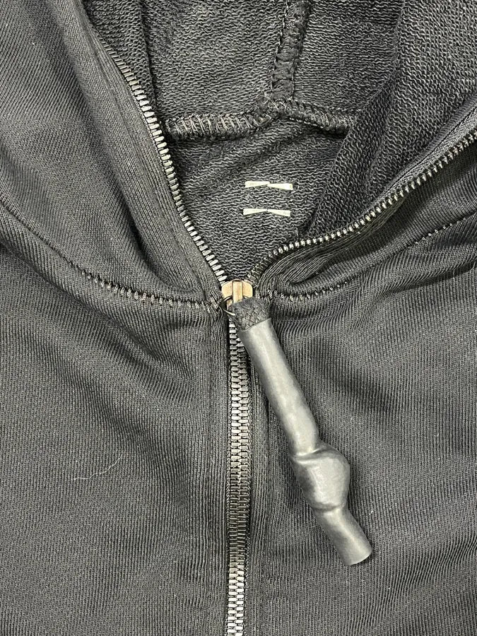 Isaac Sellam Zippyhood Molleton Plomb Zip Sweater AdrACSL 9
