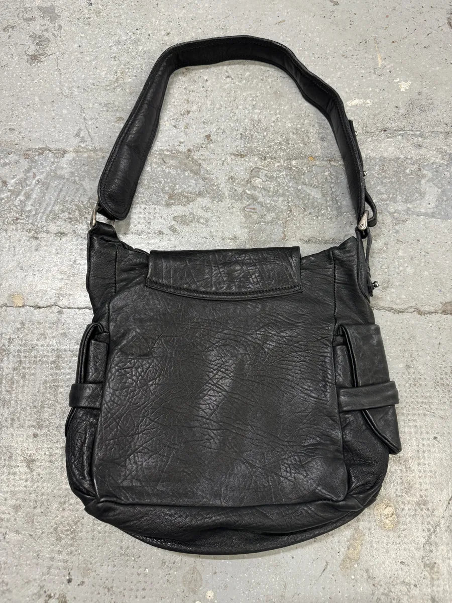 Isabel Marant Black Bubble Leather Shoulder Bag (OS) DDjfvll 2