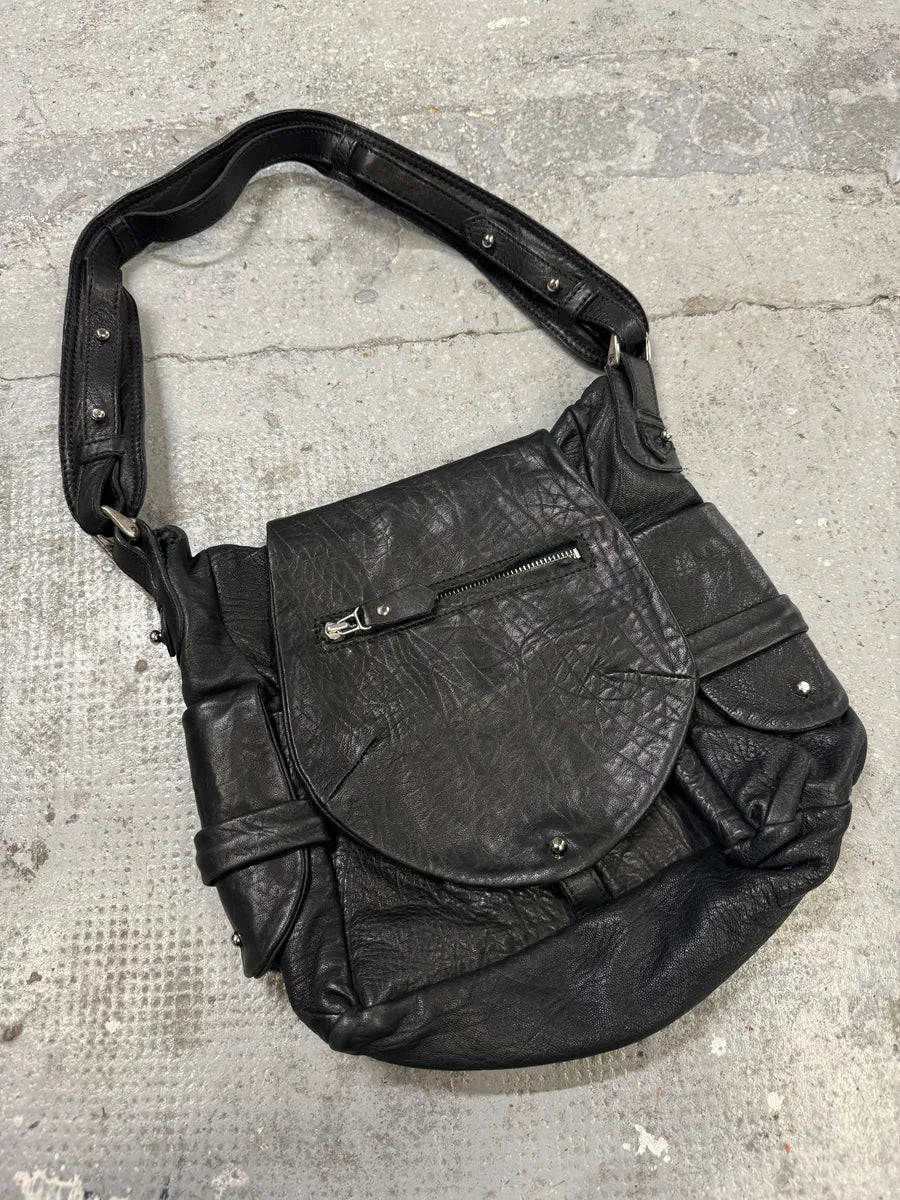 Isabel Marant Black Bubble Leather Shoulder Bag (OS) DDjfvll 3