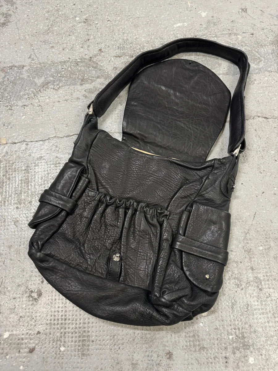 Isabel Marant Black Bubble Leather Shoulder Bag (OS) DDjfvll 6