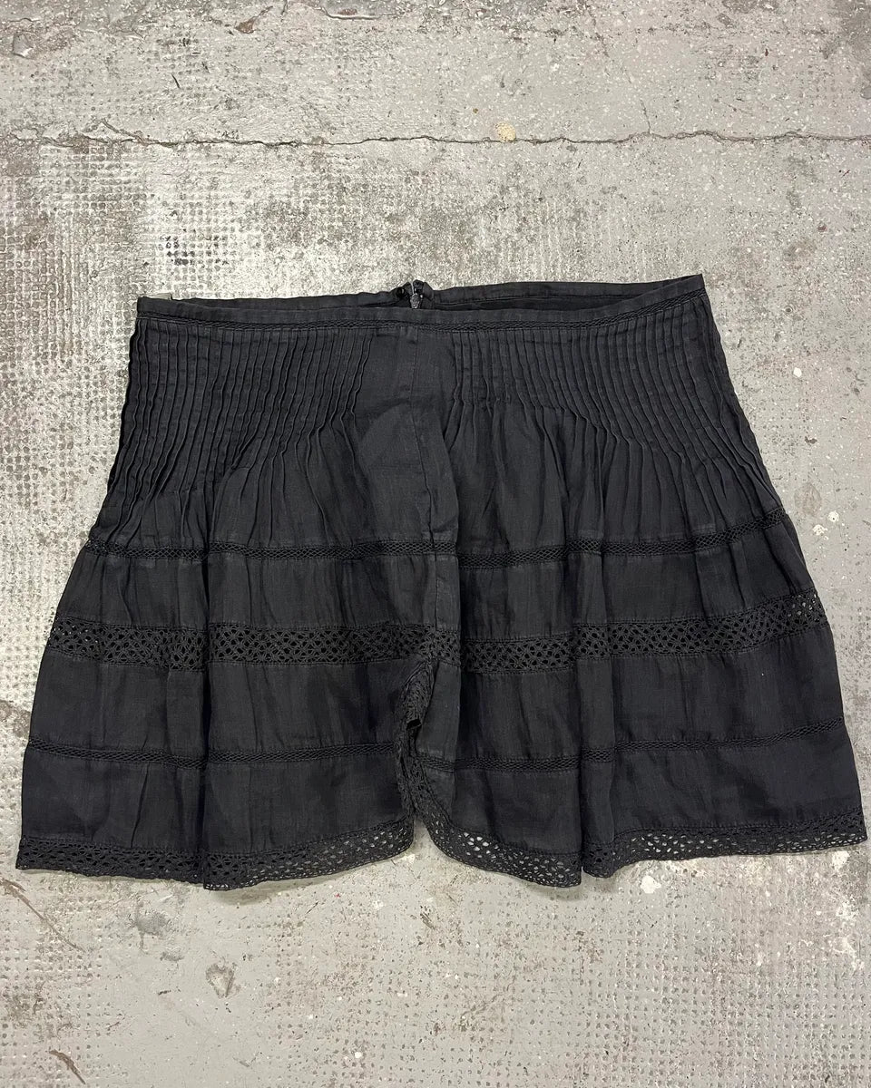 Isabel Marant Black Pleats Skirt ocvgylL 0