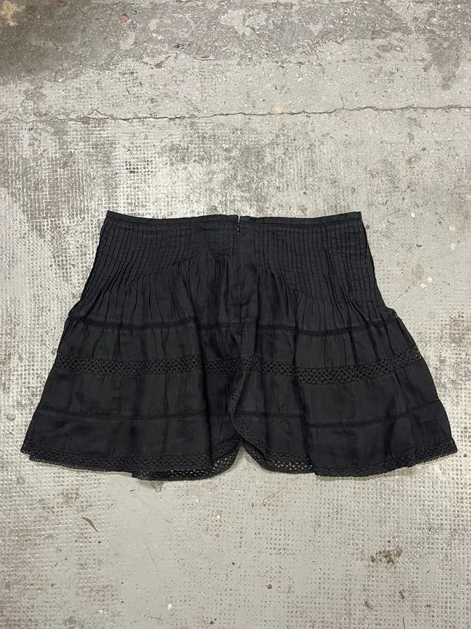 Isabel Marant Black Pleats Skirt ocvgylL 1