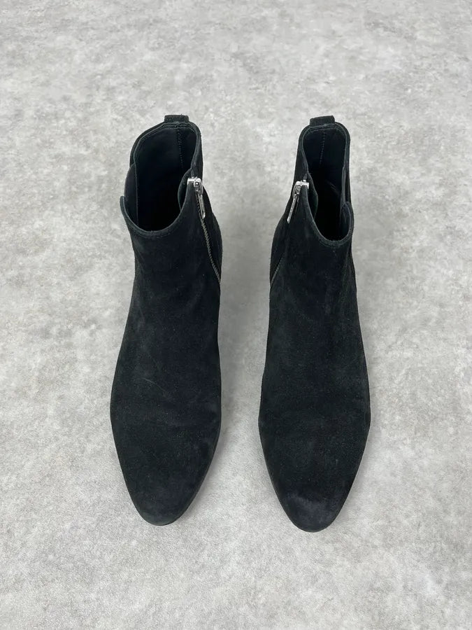 Isabel Marant Black Suede Leather Boots NTzOYhI 1