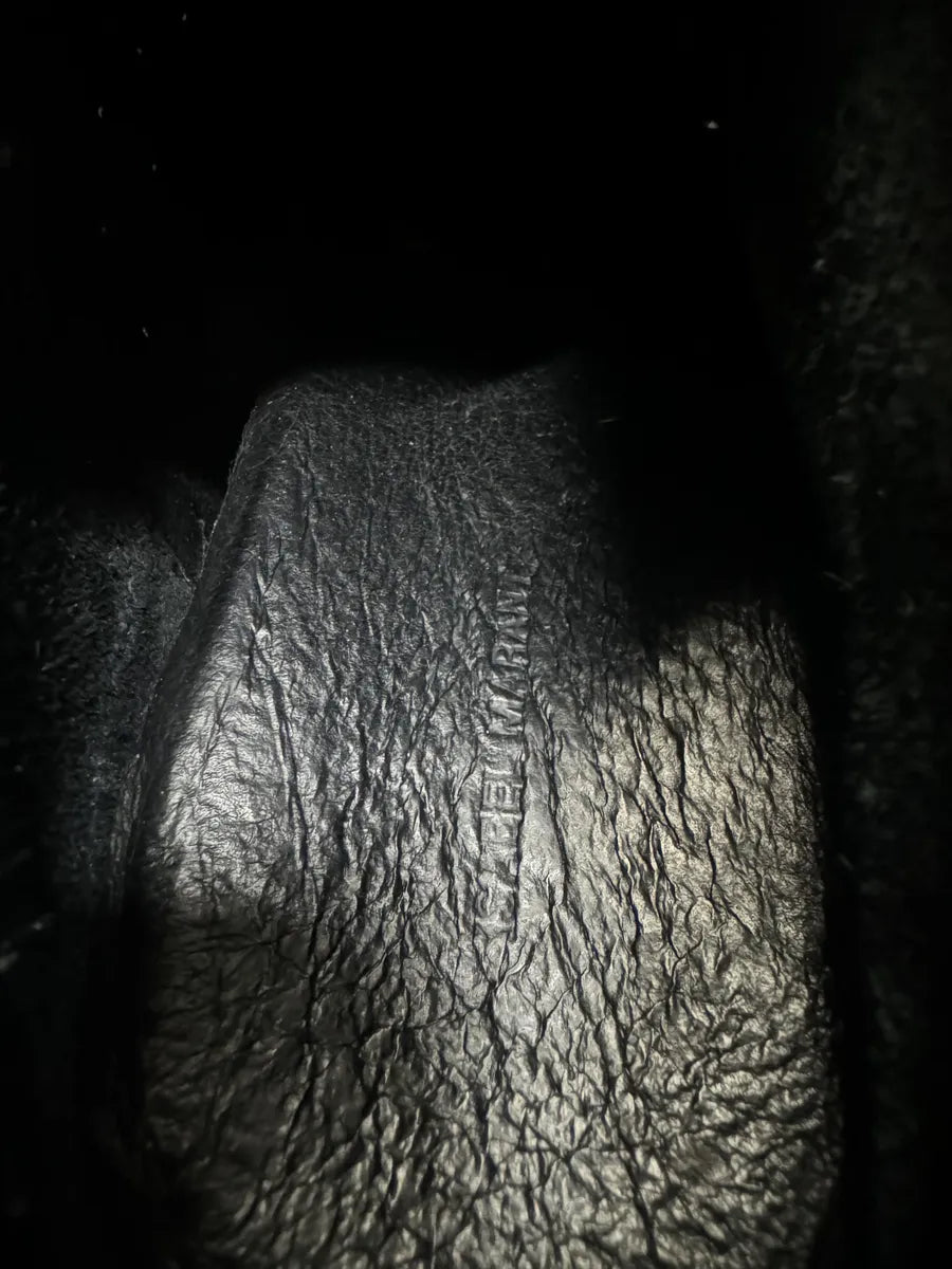 Isabel Marant Bobby Black & Grey Cracked Leather Shoes (38eu/us5.5) 6