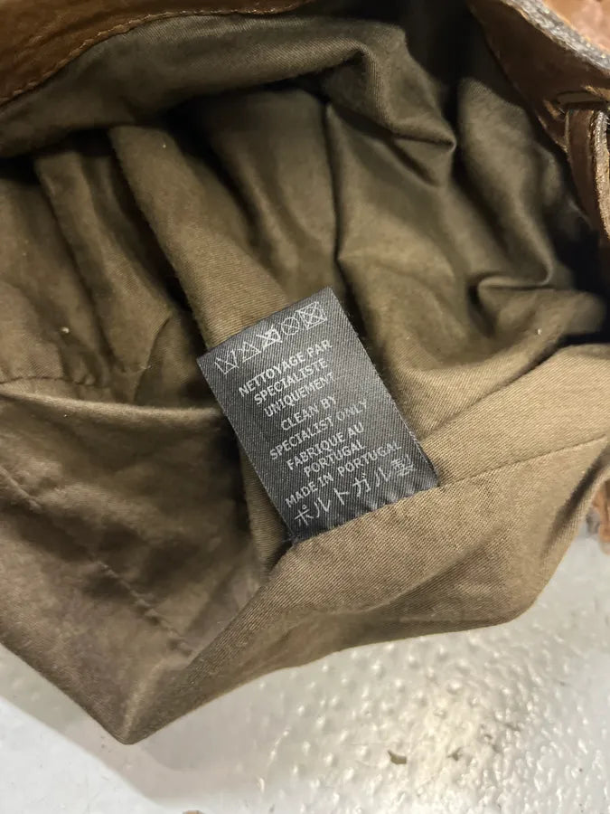 Isabel Marant Brown Grained Leather Crossbody Bag fjTfnuq 11