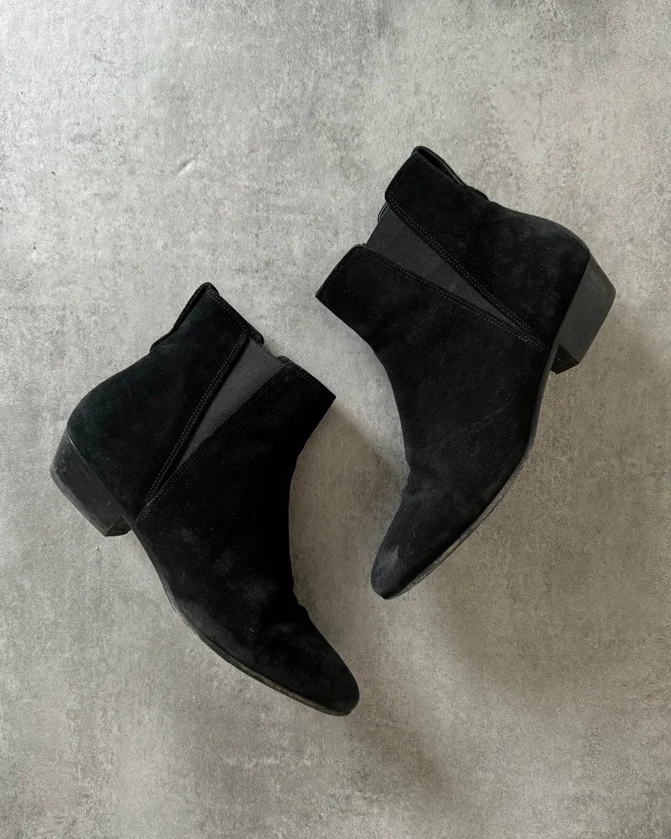 Isabel Marant Etoile Black Suede Boots pstAFcY 0
