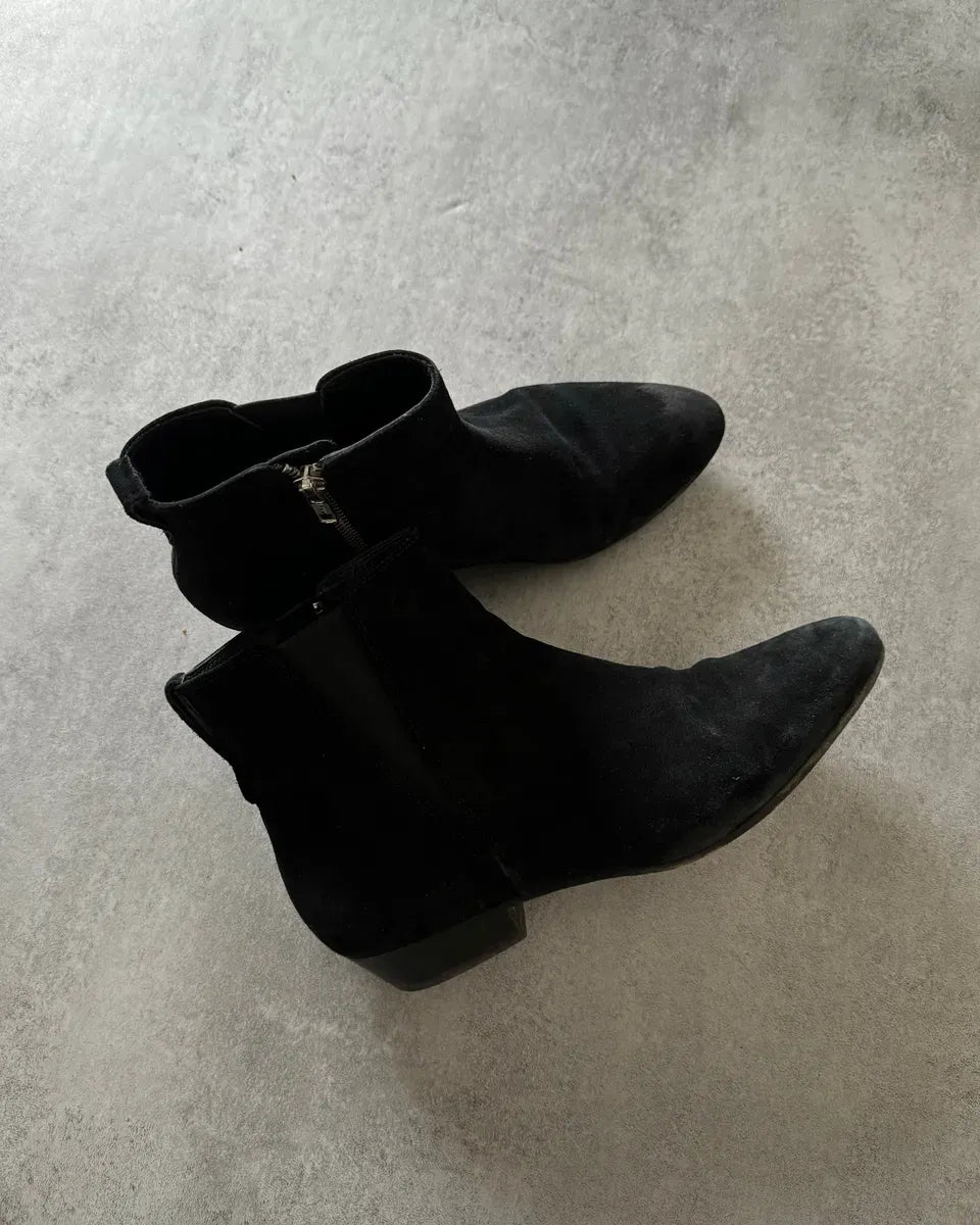 Isabel Marant Etoile Black Suede Boots pstAFcY 1