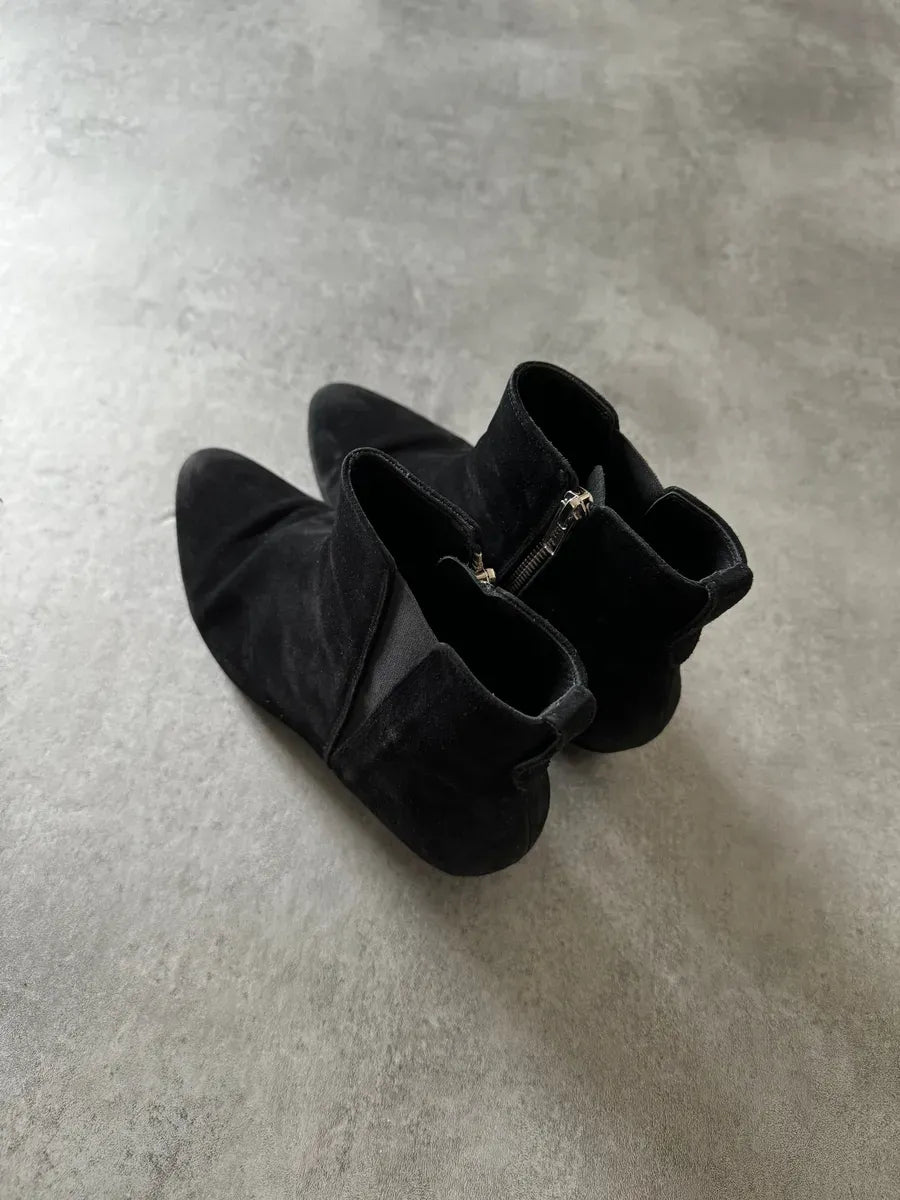 Isabel Marant Etoile Black Suede Boots pstAFcY 2