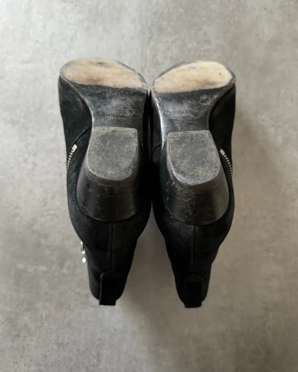 Isabel Marant Etoile Black Suede Boots pstAFcY 6