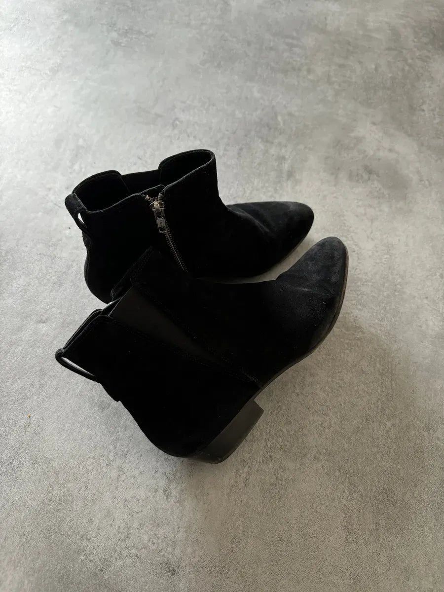 Isabel Marant Etoile Black Suede Boots pstAFcY 7