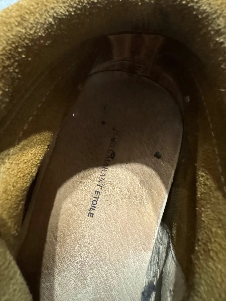 Isabel Marant Etoile Camel Taupe Bobby High Shoes (37eu/us5) 4